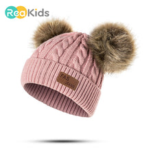 Load image into Gallery viewer, Beanies Baby Hat Pompon Winter Children