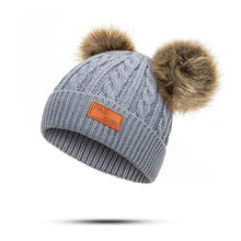 Load image into Gallery viewer, Beanies Baby Hat Pompon Winter Children