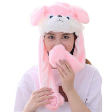 Load image into Gallery viewer, Girls Animals Ear Moving Jumping Hats