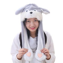 Load image into Gallery viewer, Girls Animals Ear Moving Jumping Hats