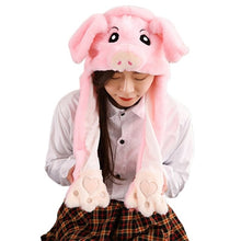Load image into Gallery viewer, Girls Animals Ear Moving Jumping Hats