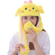 Load image into Gallery viewer, Girls Animals Ear Moving Jumping Hats