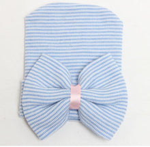 Load image into Gallery viewer, Toddler Baby Warm Hat Striped Caps Soft