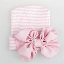 Load image into Gallery viewer, Toddler Baby Warm Hat Striped Caps Soft
